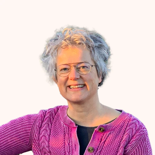 Portret van Marjan Olijslager, de leefstijlcoach van Hartelijk Gezond, woonachtig in Wageningen